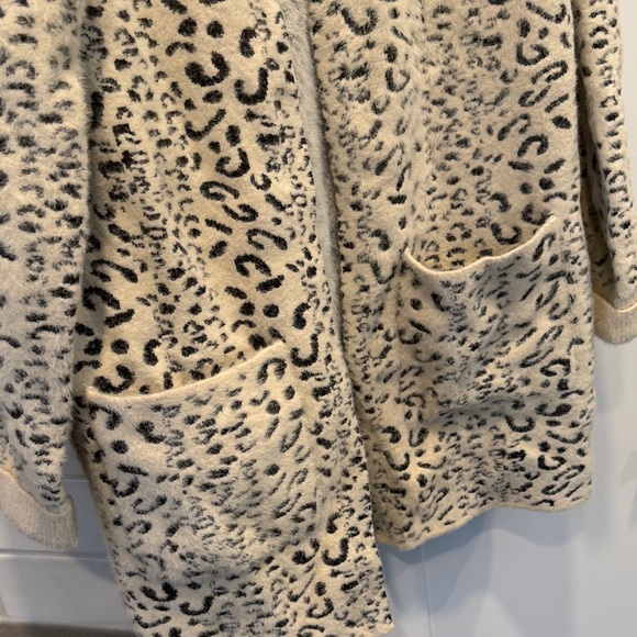 Cyrus Cream and Black Leopard Print Cardigan - Picture 4 of 5